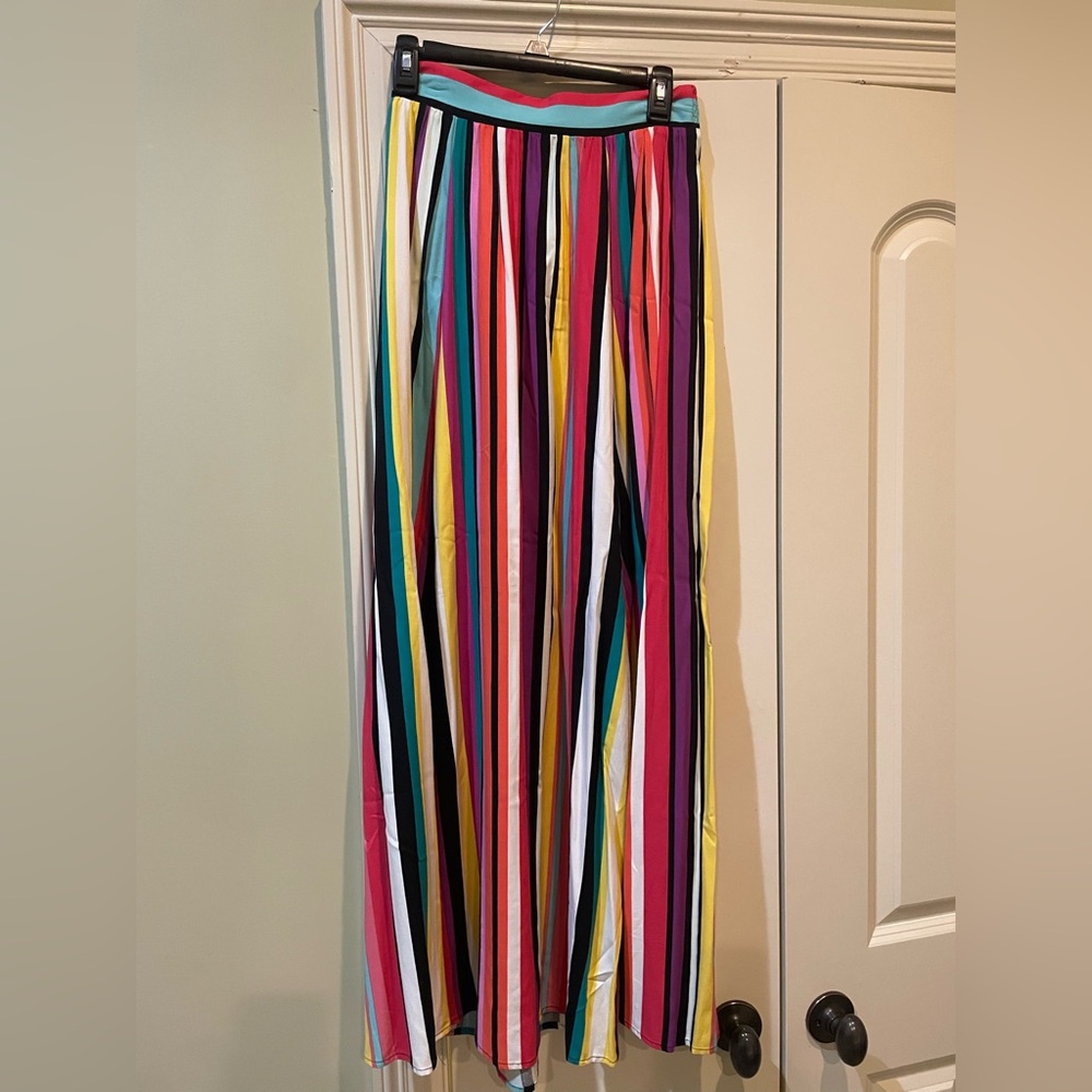 New York & Co. Multicolor Striped Women's Skirt size XS